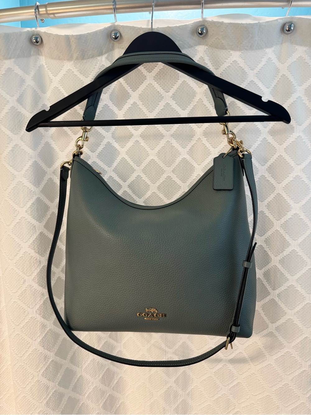 Coach Laurel Large Shoulder Bag Sage Green